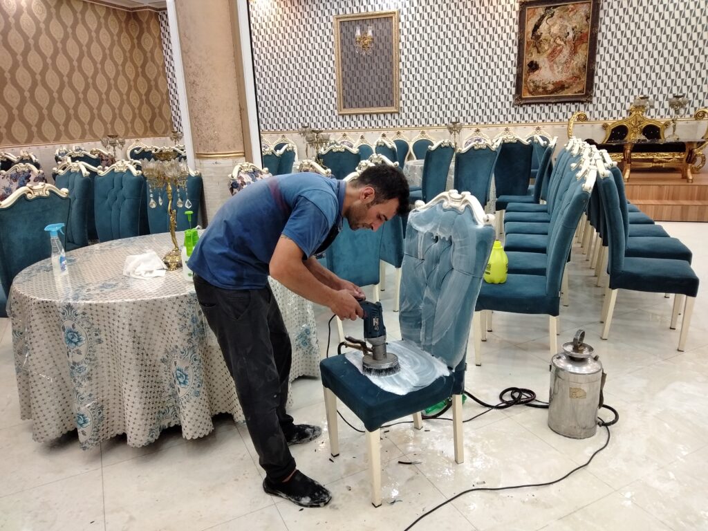 مبلشویی در منزل