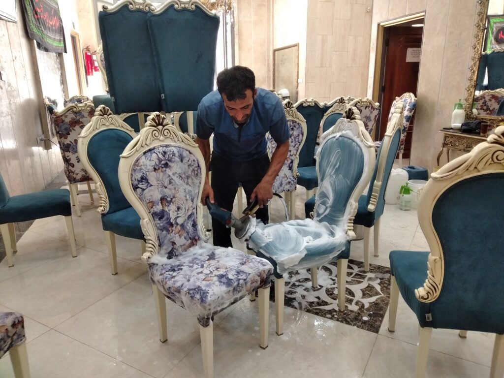 مبل شویی در درکه